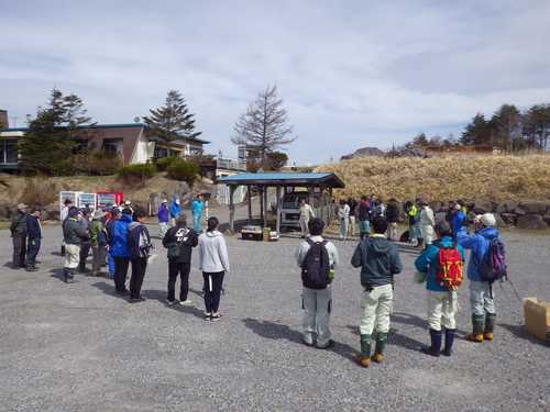 霧ヶ峰で電柵設置！シカの食害を防ごう！